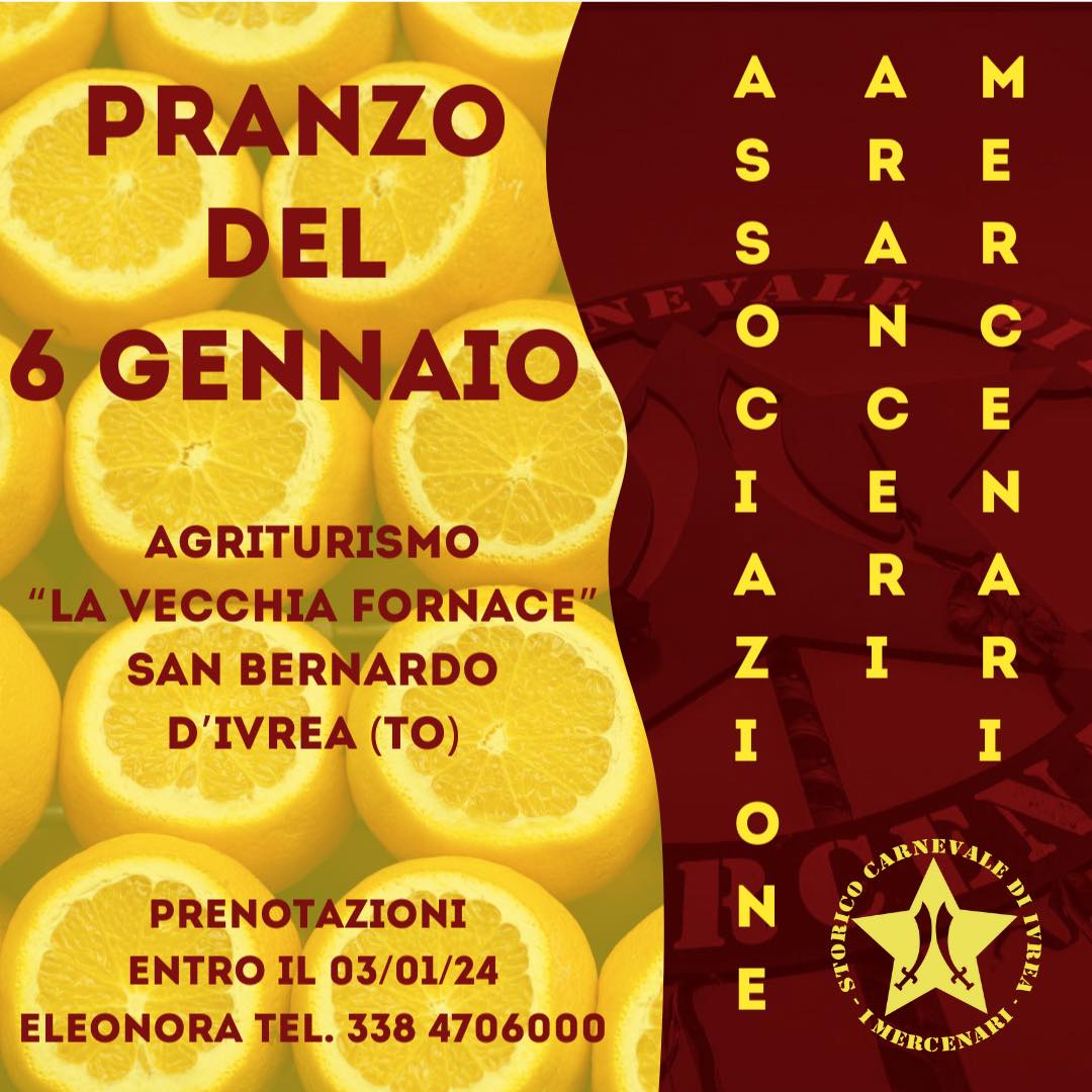 Pranzo Del 6 Gennaio Agriturismo La Vecchia Fornace A San Bernardo